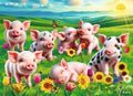 Precious Piglets – 60 Piece Jigsaw Puzzle (Ravensburger)