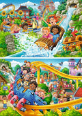 Amusement Park – 2 x 24 Piece Jigsaw Puzzles (Ravensburger)