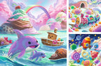 Candy Coastline – 3 x 49 Piece Jigsaw Puzzles (Ravensburger)