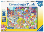 A Day in Chaosville XXL – 100 Piece Jigsaw Puzzle (Ravensburger)