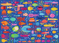 Funny Fish Friends XXL – 200 Piece Jigsaw Puzzle (Ravensburger)