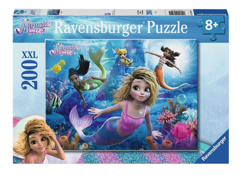 Mermaid Magic XXL – 200 Piece Jigsaw Puzzle (Ravensburger)