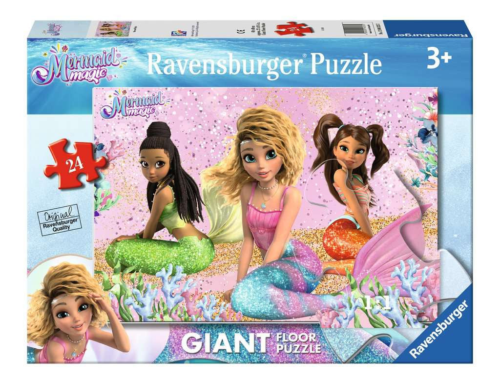 Mermaid Magic – 24 Piece Giant Floor Puzzle (Ravensburger)