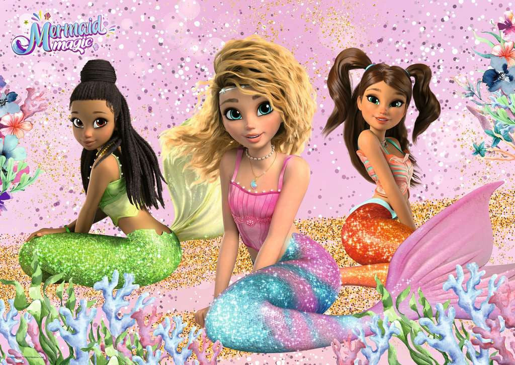 Mermaid Magic – 24 Piece Giant Floor Puzzle (Ravensburger)