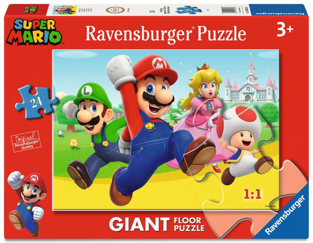Super Mario – 24 Piece Giant Floor Puzzle (Ravensburger)
