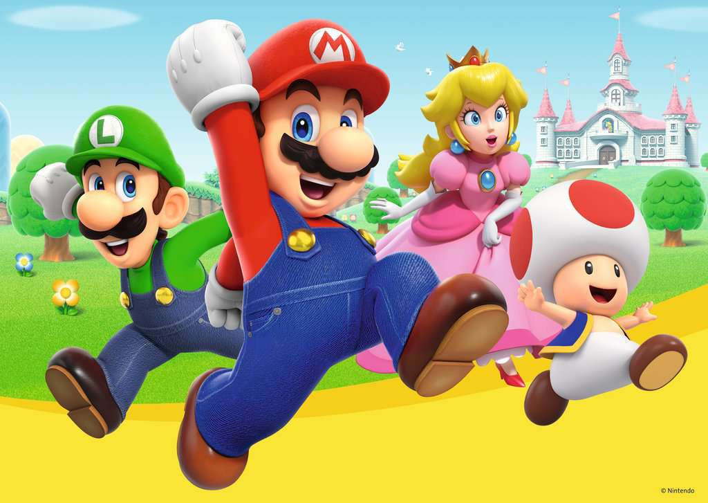 Super Mario – 24 Piece Giant Floor Puzzle (Ravensburger)