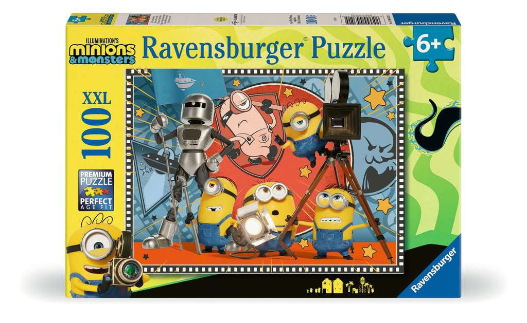 Minions & Monsters XXL – 100 Piece Jigsaw Puzzle (Ravensburger)