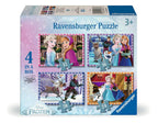 Disney Frozen – 4 in a Box (12, 16, 20, 24 Piece) Jigsaw Puzzles (Ravensburger)