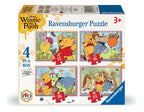Winnie the Pooh – 4 in a Box (12, 16, 20, 24 Piece) Jigsaw Puzzles (Ravensburger)