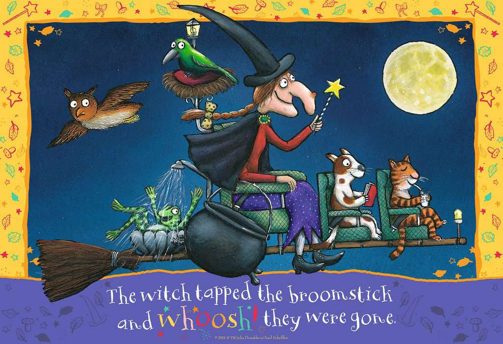 Room on the Broom – 35 Piece Jigsaw Puzzle (Ravensburger)