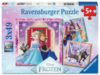 Disney Frozen – 3 x 49 Piece Jigsaw Puzzles (Ravensburger)