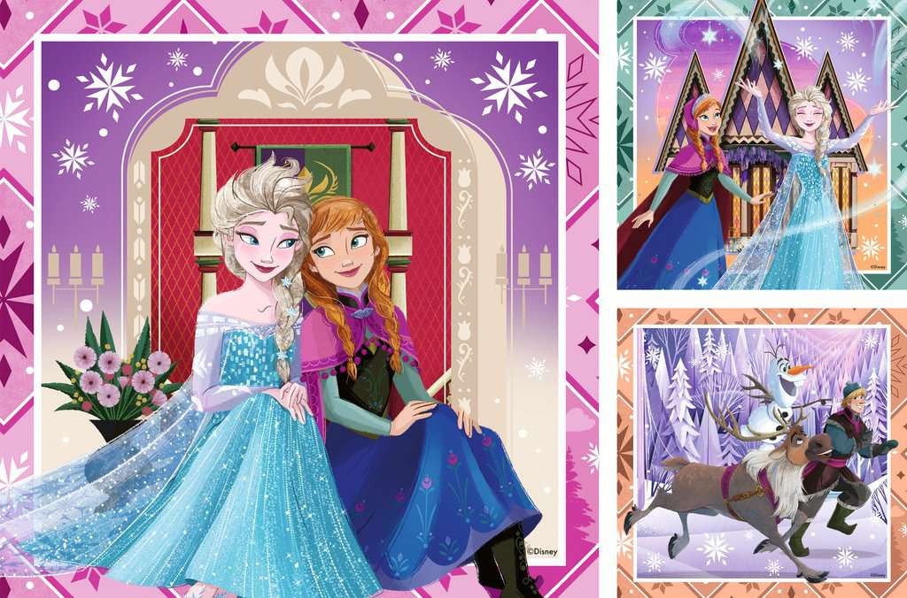 Disney Frozen – 3 x 49 Piece Jigsaw Puzzles (Ravensburger)