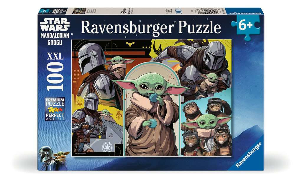 Star Wars The Mandalorian and Grogu XXL – 100 Piece Jigsaw Puzzle (Ravensburger)
