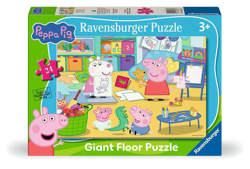 Peppa Pig – 24 Piece Giant Floor Puzzle (Ravensburger)