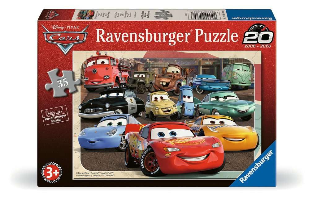 Disney Pixar Cars – 35 Piece Jigsaw Puzzle (Ravensburger)