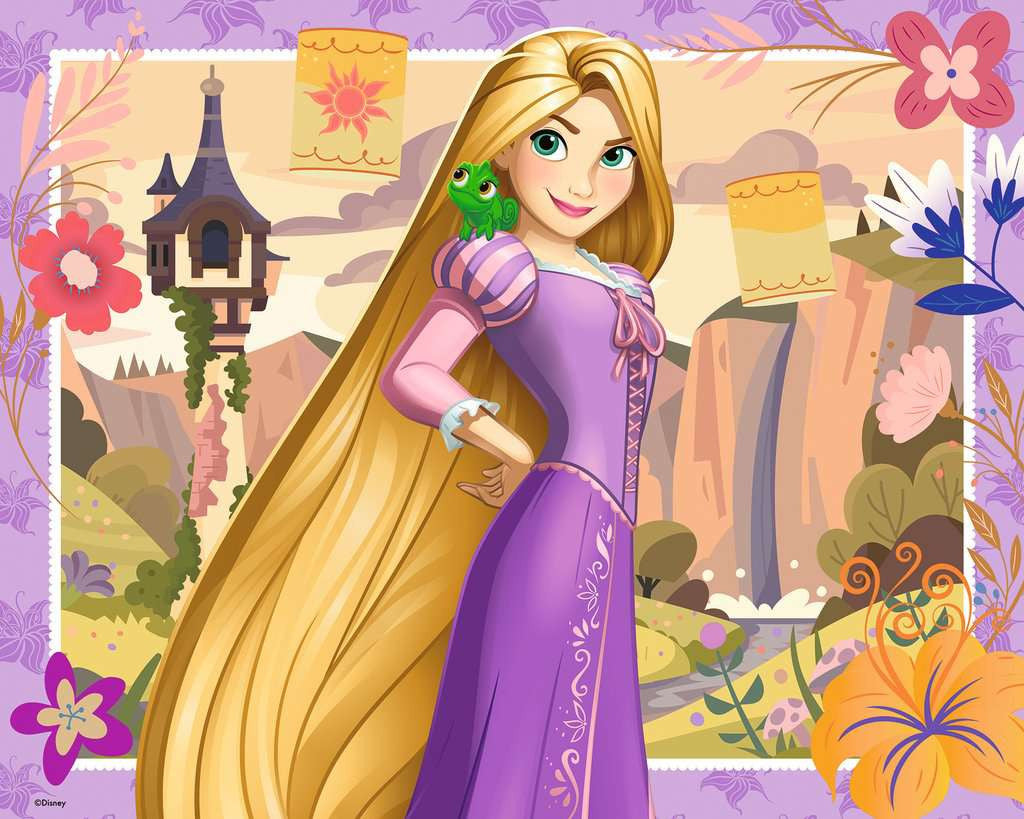Artwork: Disney Giftables Rapunzel - 48 Piece Jigsaw Puzzle (Ravensburger)
