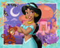 Artwork: Disney Giftables Jasmine - Building Together! - 48 Piece Jigsaw Puzzle (Ravensburger)