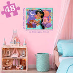 Size guide: Disney Giftables Jasmine - Building Together! - 48 Piece Jigsaw Puzzle (Ravensburger)