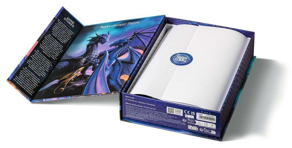 Contents: Iron Flame - 500 Piece Jigsaw Puzzle (Ravensburger)