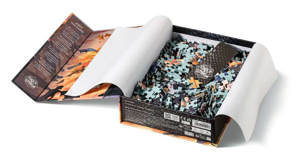 Contents: Onyx Storm- 500 Piece Jigsaw Puzzle (Ravensburger)
