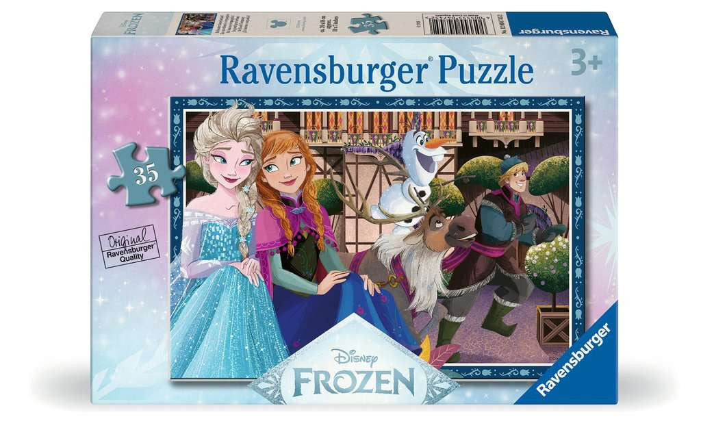 Box, straight on: Disney Frozen - 35 Piece Jigsaw Puzzle (Ravensburger)
