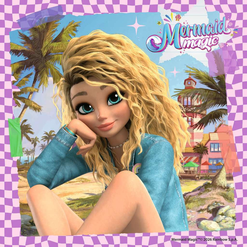 Mermaid Magic – 3 x 49 Piece Jigsaw Puzzles (Ravensburger)