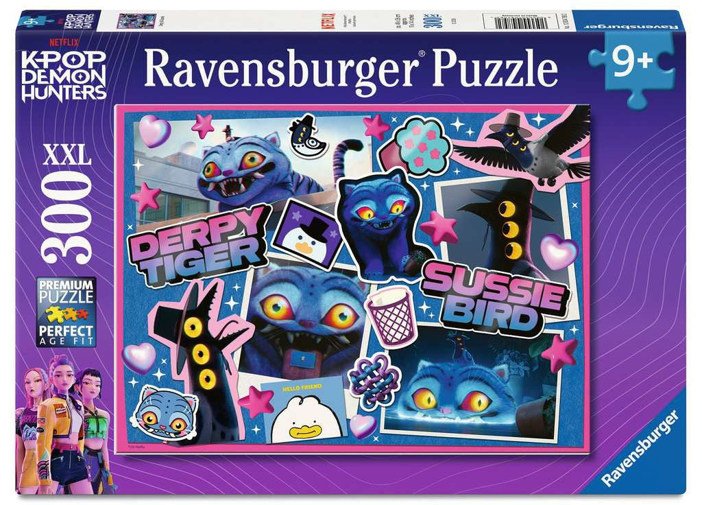K-Pop Demon Hunters: Derpy & Sussie XXL – 300 Piece Jigsaw Puzzle (Ravensburger)