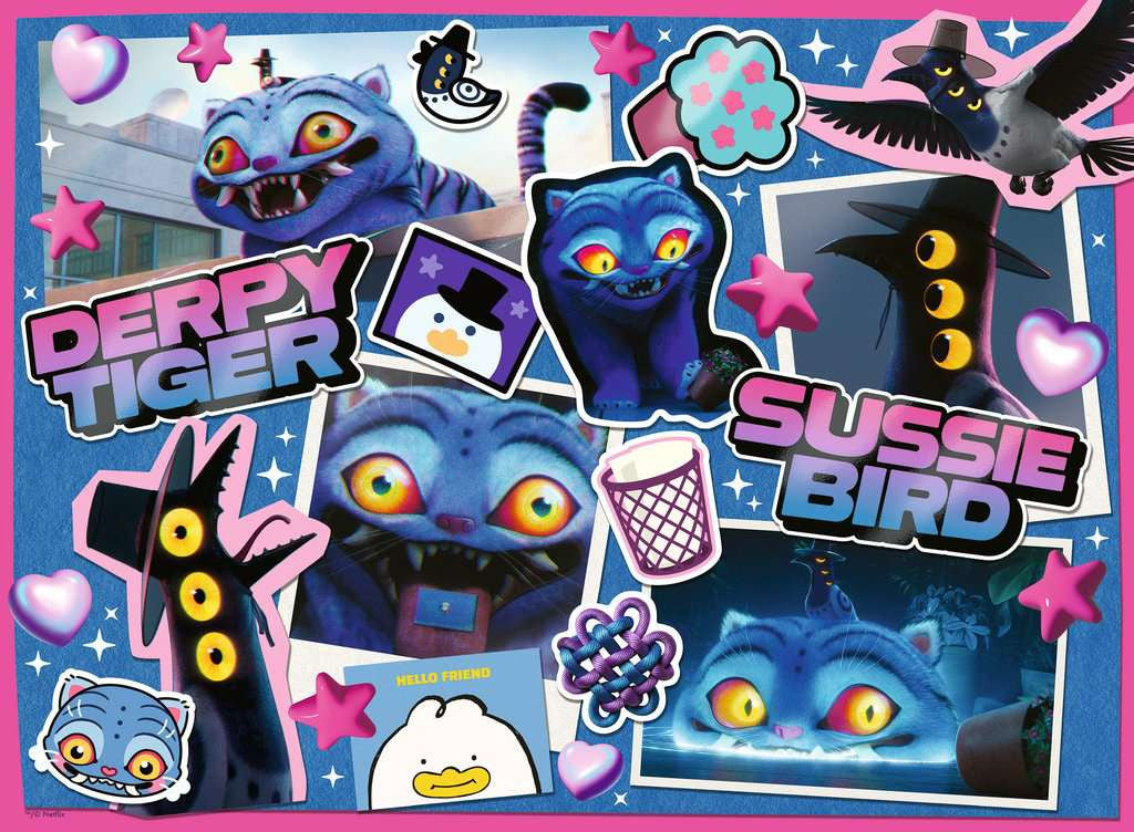 K-Pop Demon Hunters: Derpy & Sussie XXL – 300 Piece Jigsaw Puzzle (Ravensburger)