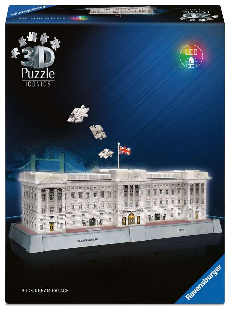 Buckingham Palace Light Up – 216 Piece 3D Jigsaw Puzzle (Ravensburger)