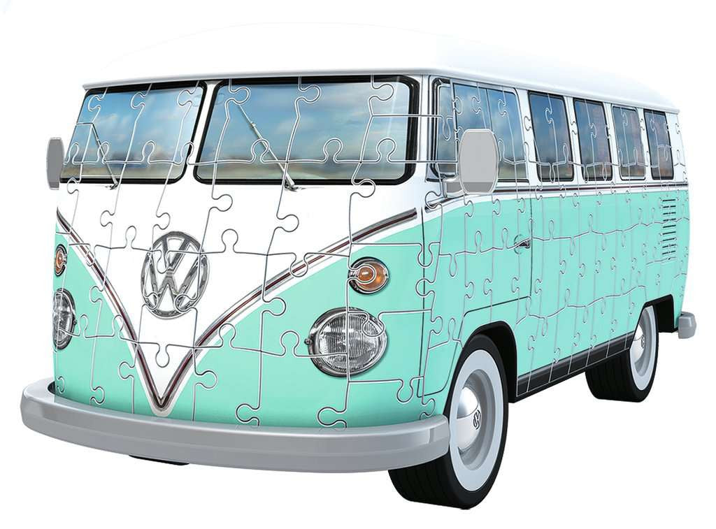 Volkswagen T1 Bulli – 185 Piece 3D Jigsaw Puzzle (Ravensburger)
