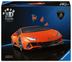 Iconics Lamborghini Huracán EVO Orange – 108 Piece 3D Jigsaw Puzzle (Ravensburger)