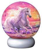 Horses at the Beach Lit – 72 Piece 3D Night Light Jigsaw Puzzle (Ravensburger)