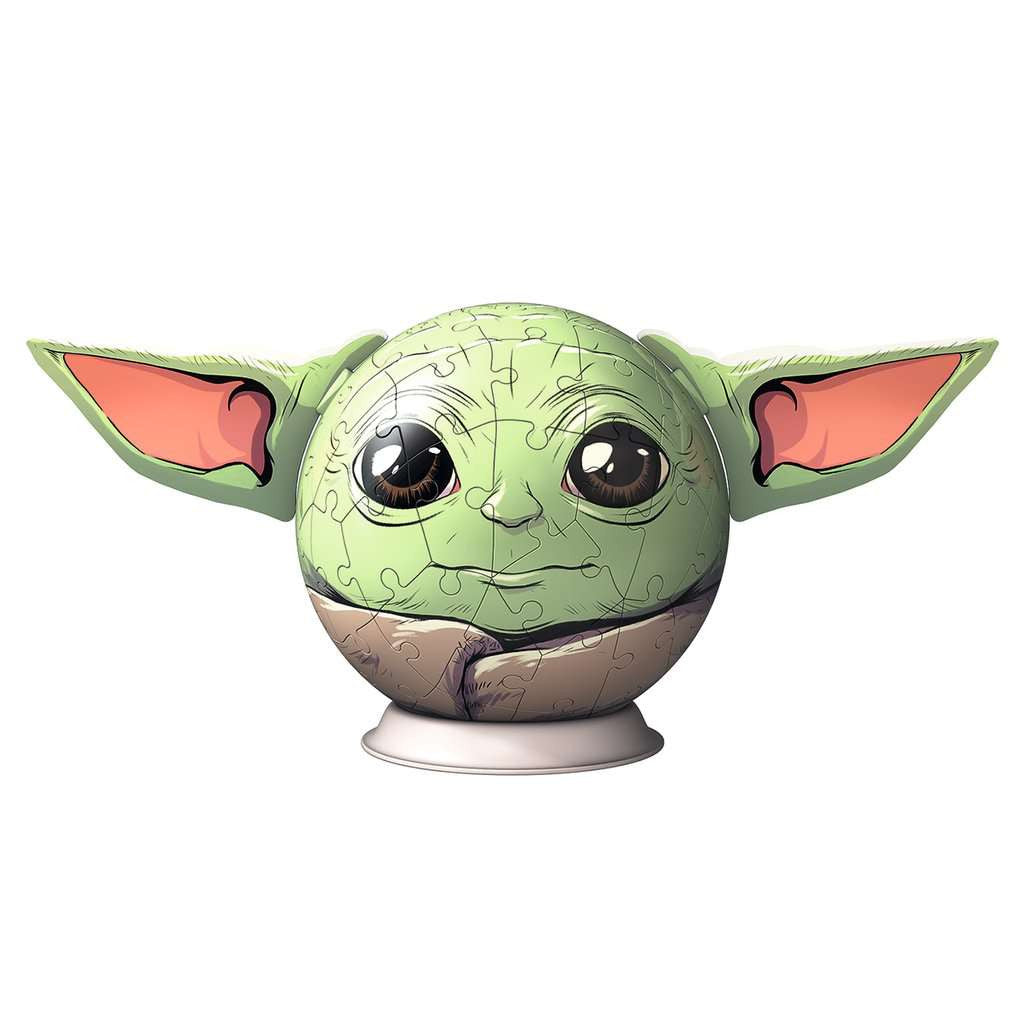 Made up: Star Wars Grogu with Ears – 72 Piece 3D Jigsaw Puzzle Ball (Ravensburger)