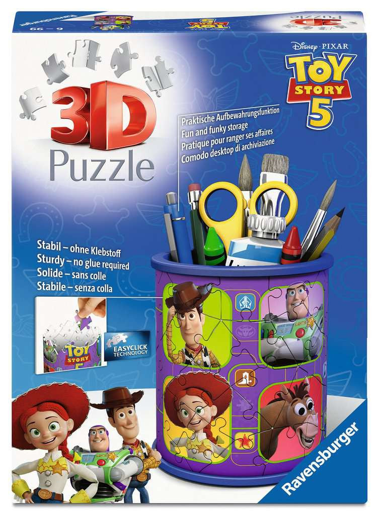 Toy Story 5 Pencil Holder – 54 Piece 3D Jigsaw Puzzle (Ravensburger)