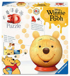 Winnie the Pooh with Ears – 77 Piece 3D Jigsaw Puzzle (Ravensburger)