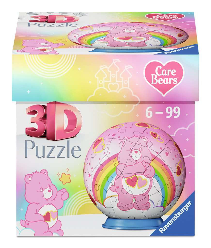 Care Bears Love-a-Lot Bear – 54 Piece 3D Jigsaw Puzzle (Ravensburger)