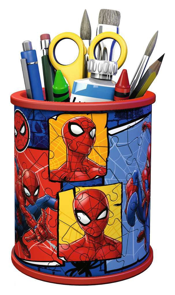 Spider-Man Pencil Holder – 54 Piece 3D Jigsaw Puzzle (Ravensburger)