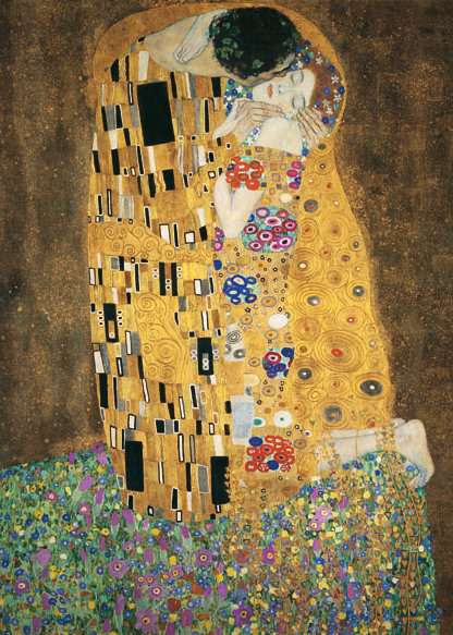 Artwork: Art Collection: Klimt, The Kiss – 1000 Piece Jigsaw Puzzle (Ravensburger)