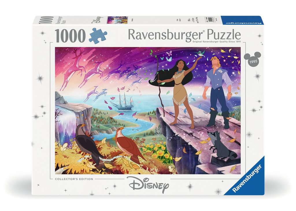 Pocahontas – 1000 Piece Jigsaw Puzzle (Ravensburger) - Completed Puzzle