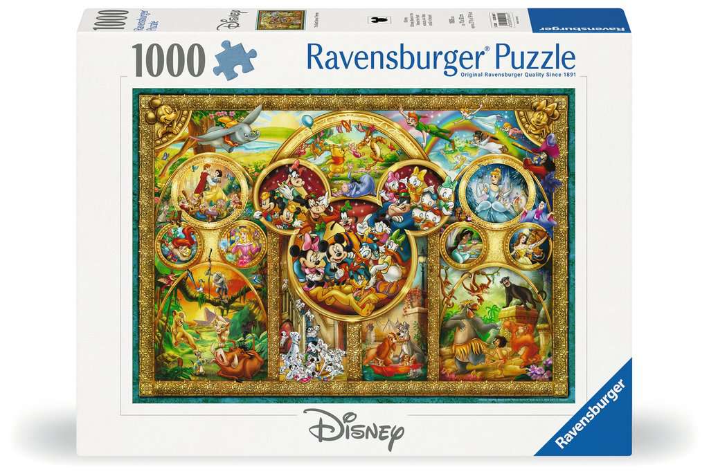 Ravensburger - The Best Disney Themes - 1000 Piece Jigsaw Puzzle – 🧩 ...