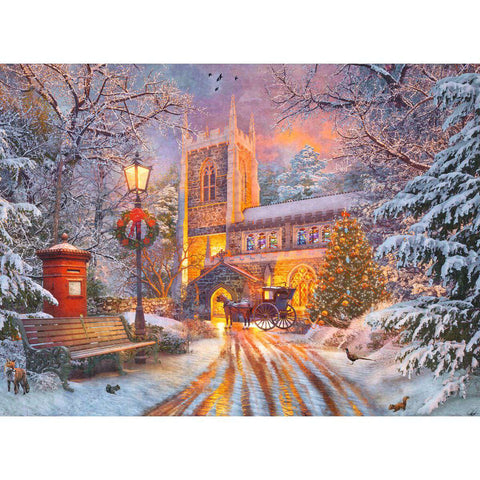 Artwork: Magical Christmas Starline – 500 Piece Jigsaw Puzzle (Ravensburger)