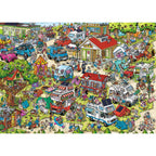 Artwork: The Campsite – 1000 Piece Jigsaw Puzzle (Ravensburger)