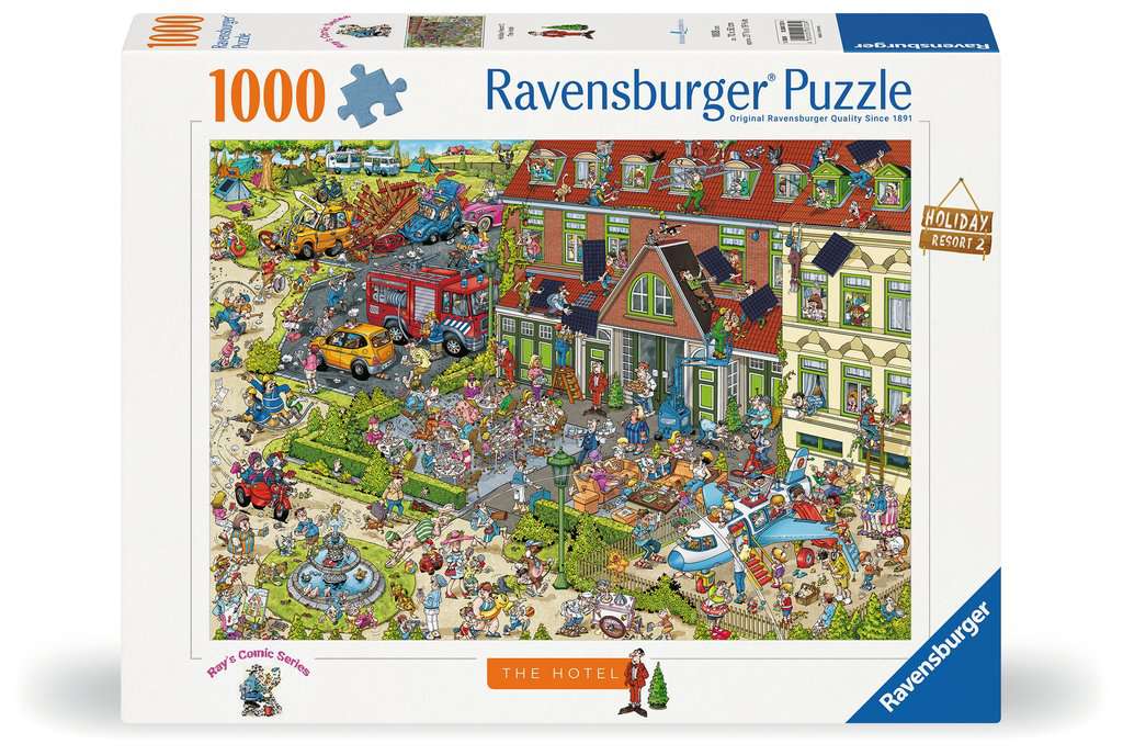 The Hotel by Ray’s comic Series – 1000 Piece Jigsaw Puzzle (Ravensburger)