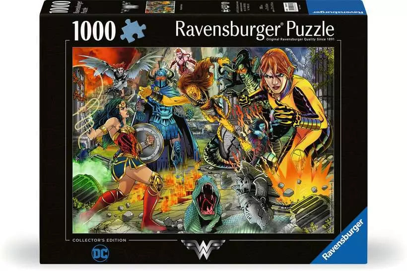 Ravensburger - Collector's Edition, Wonder Woman - 1000 Piece Jigsaw Puzzle