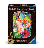 Exotic Birds – 300 Piece Wooden Jigsaw Puzzle (Ravensburger)