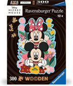 Disney Mickey & Minnie – 300 Piece Wooden Jigsaw Puzzle (Ravensburger)