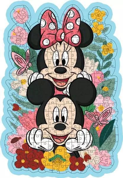 Ravensburger - Disney Mickey & Minnie - 300 Piece Wooden Jigsaw Puzzle