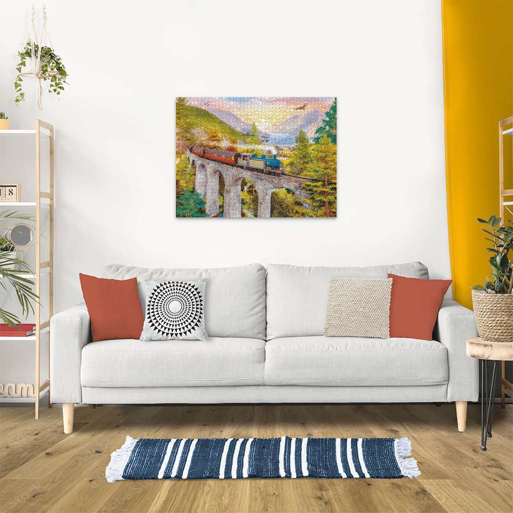 Autumn Viaduct – 1500 Piece Jigsaw Puzzle (Ravensburger)