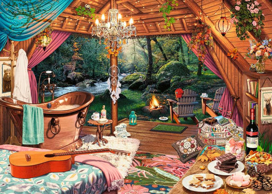 Ravensburger - Cosy Glamping - 500 Piece Large Format Jigsaw Puzzle