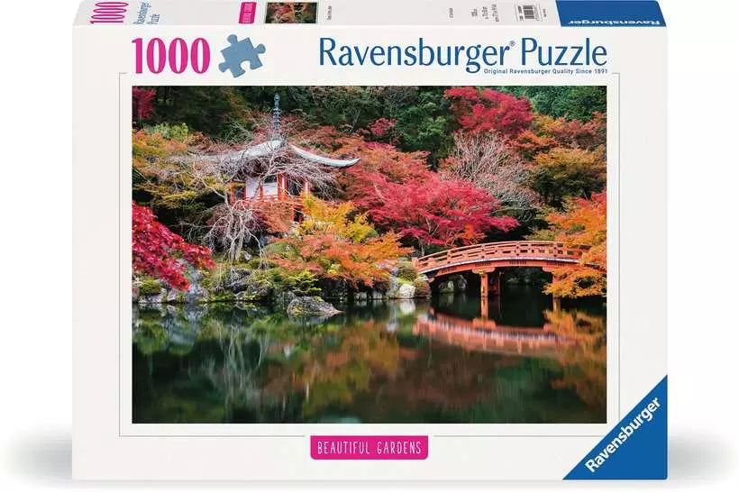 Ravensburger - Beautiful Gardens – Kyoto, Japan - 1000 Piece Jigsaw Puzzle